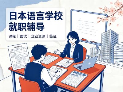 想在日本上班?语言学校就职辅导作用到底有多大