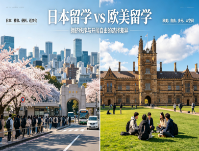 日本留学和欧美留学哪个好？