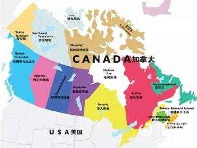 加拿大屬于哪個州