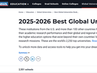 世界大学排名