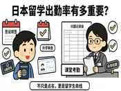 日本留学出勤率有多重要？不只是点名，直接关乎签证与升学