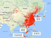 韓國人口密度